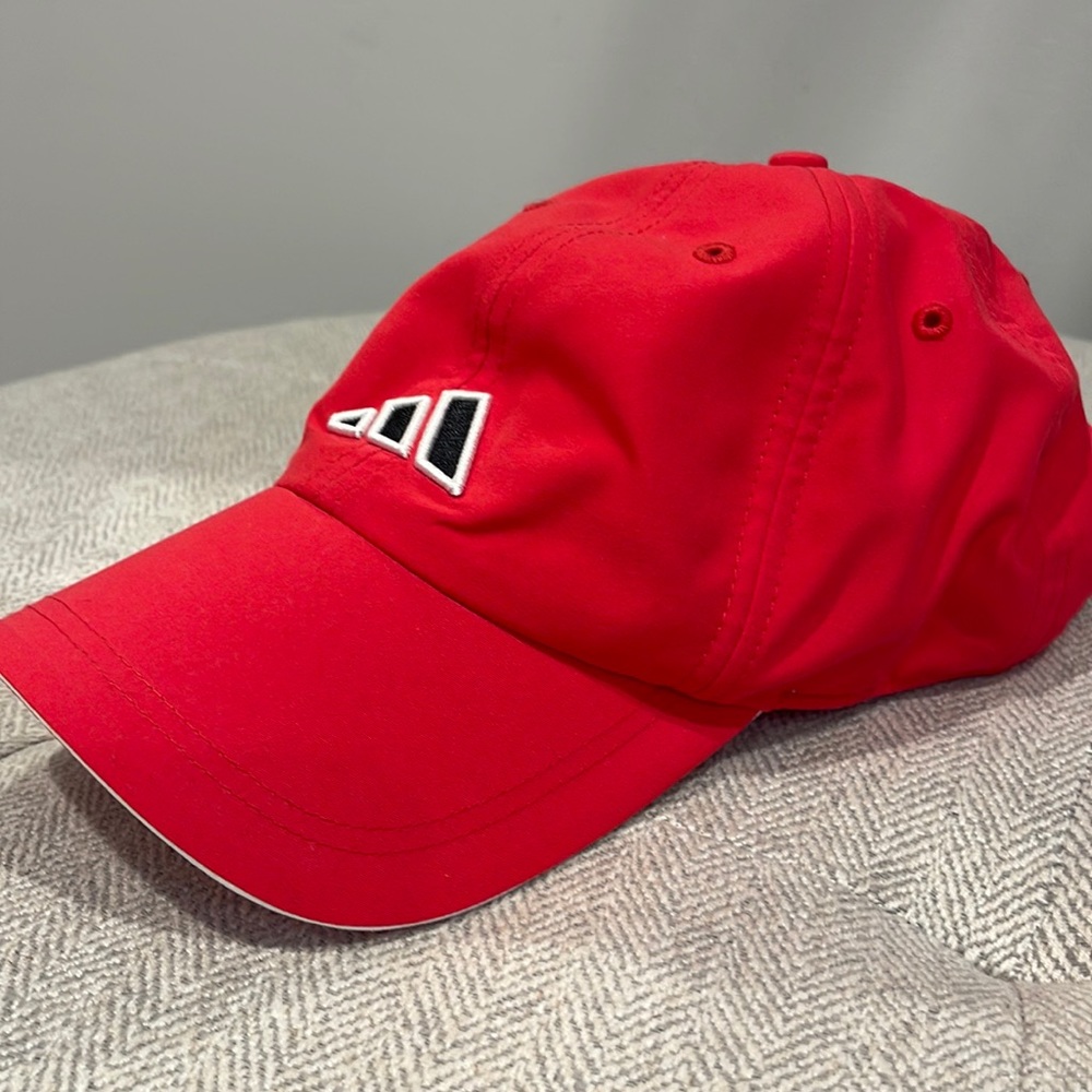Adidas ClimaLite Baseball Hat one size fits all color Red